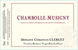 2018 Chambolle-Musigny, Domaine Christian Clerget